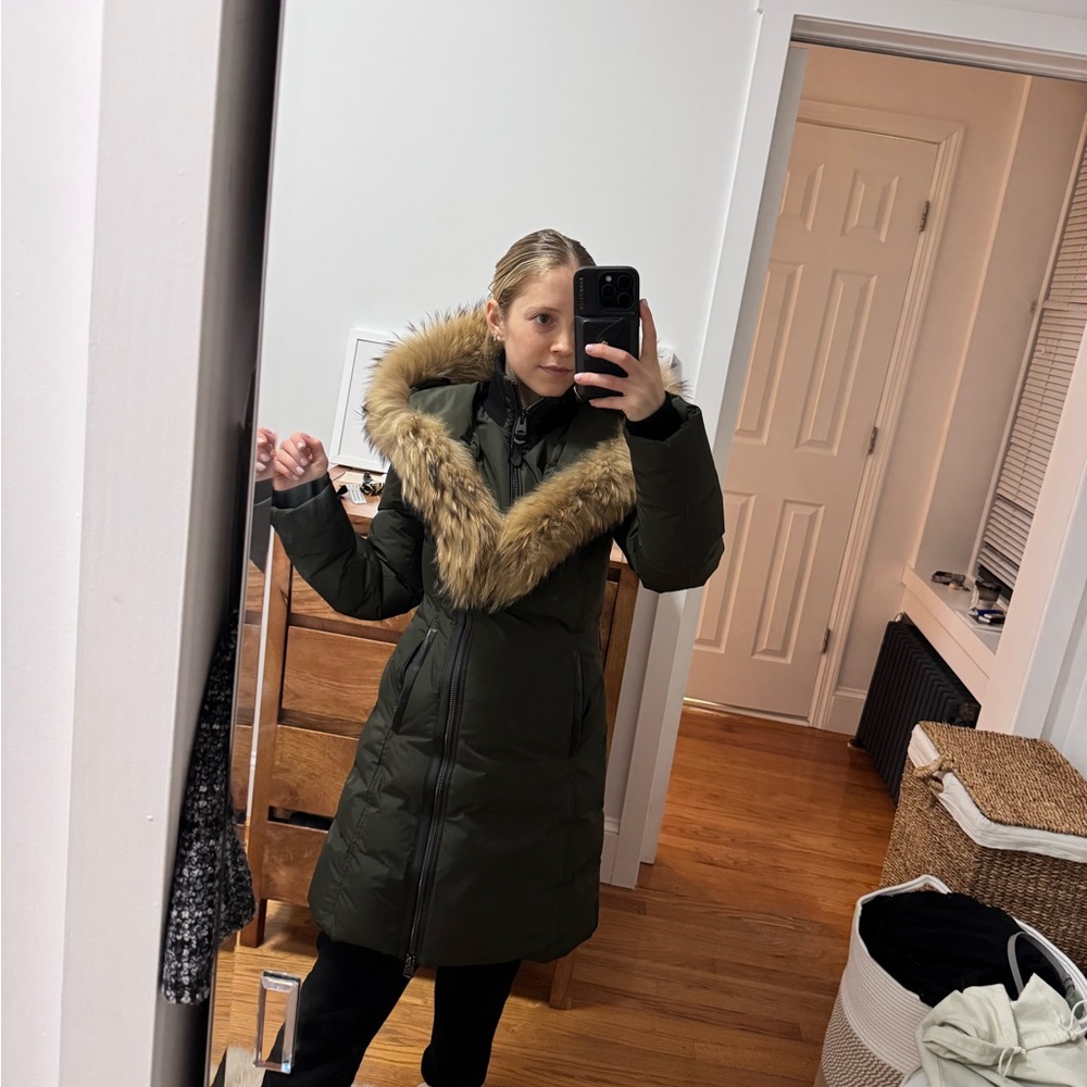 Mackage Army Green Parka
